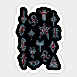 Caryll Runes Sticker